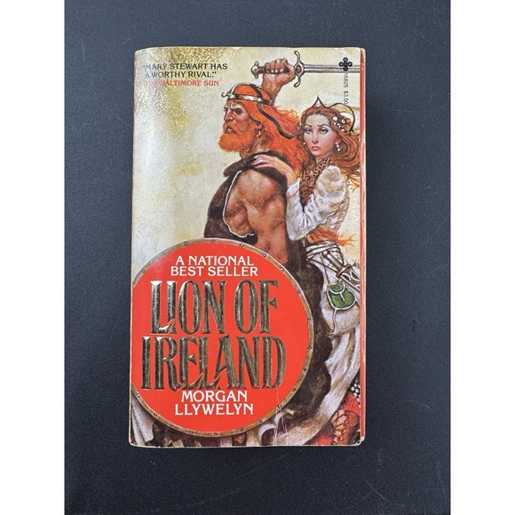 The Lion of Ireland Morgan Llywelyn 1981 First Playboy edition paperback - Picture 1 of 10